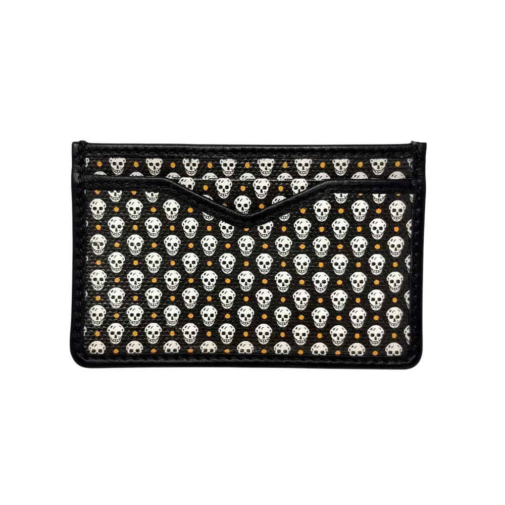Alexander McQueen Skull-Print Cardholder